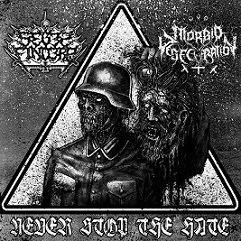 Seges Findere / Morbid Desecration - Never Stop The Hate CD